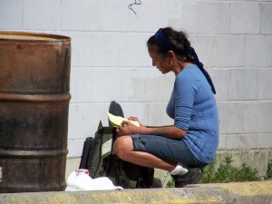 Young DTES Woman & Gods Word